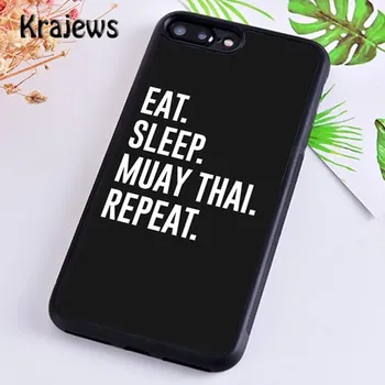 Мягкий чехол для телефона Krajews Muay Thai Martial для iPhone 14 5S 6S 7 8 plus X XR XS 11 12 13 pro max Samsung S21 S22 ultra Plus iPhone 6plus