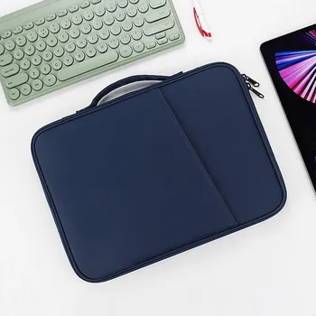 Портативная противоударная сумка с ручкой Чехол-рукав для ноутбука для Macbook Air 11 12 13 дюймов Чип M4 M3 M2 M1 Аксессуары для чехла Mac Book Pro 13.3-14 розовый