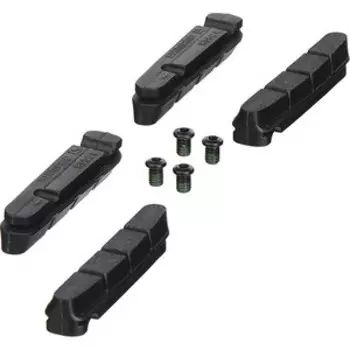 Вкладыш тормозной колодки Shimano шоссейн., R55C4, 2 пары, для DA, Ultegra, 105