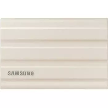 Внешний накопитель SSD Samsung Original USB-C 1TB MU-PE1T0K/WW Shield T7 1.8'' бежевый