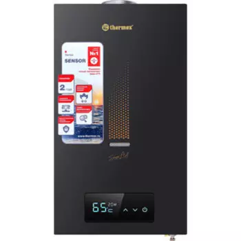 Водонагреватель газовый проточный Thermex S 20 MD (Art Black)