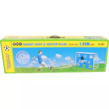 Ворота игровые DFC 2 в 1 6ft пластик GOAL183T