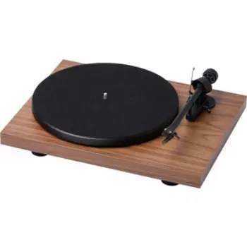 Виниловый проигрыватель Pro-Ject Debut RecordMaster II Walnut OM5e
