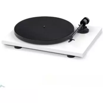Виниловый проигрыватель Pro-Ject E1 Phono White OM5e UNI