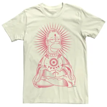 Мужская футболка Симпсоны Zen Homer Licensed Character