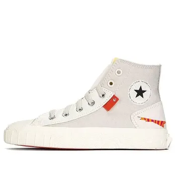 Кроссовки chuck taylor all star high 'tear away - light bone' Converse, бежевый