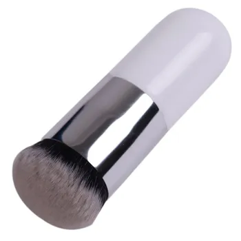 Портативная кисть для макияжа с BB-кремом Chubby Pier Foundation Flat Brush золотой