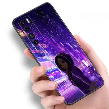 Мягкий чехол Vaporwave Glitch Anime для Huawei NOVA 8 9 Pro 8i 7i 7SE Y60 5T Mate 40 30 20 10 Lite Honor 50 30 Premium Pro Plus 30S Huawei Mate 10 Lite