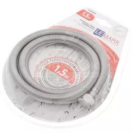 Шланг для душа, сталь, ИМП-ИМП, 150 см, Lemark, Turn-free, LE8049S