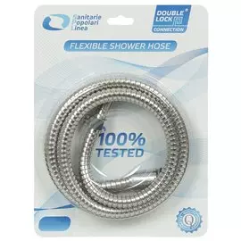 Шланг для душа, сталь, РУС-ИМП, 150 см, двойной замок, SPL, SPL 3601.150B