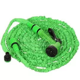 Шланг поливочный, растягивающийся, Grandy, Expandable, латекс, от 7.5 до 22.5 м, с пистолетом, BT002