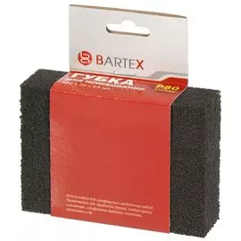 Шлифовальная губка зернистость P80, мягкая, Bartex