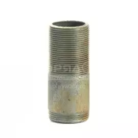 Сгон 2", DN 50, сталь, оцинкованный, L=130