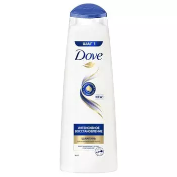 Шампунь Dove, Hair Therapy Интенсивное восстановление, для поврежденных волос, 380 мл