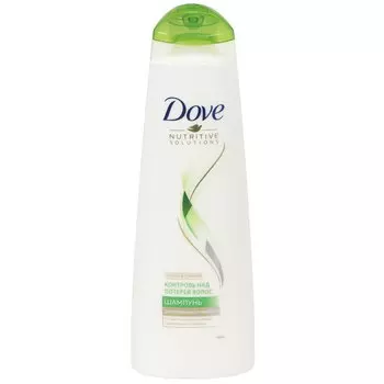 Шампунь Dove, Hair Therapy Контроль над потерей волос, против выпадения волос, 380 мл