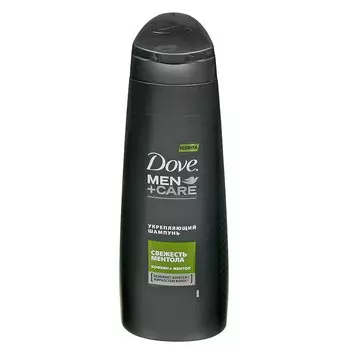 Шампунь Dove, Men Care Свежесть ментола, для всех типов волос, для мужчин, 250 мл