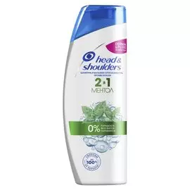 Шампунь Head & Shoulders, 2в1 Ментол, против перхоти, 400 мл