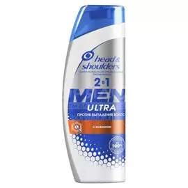 Шампунь Head &amp; Shoulders, 2в1 Против выпадения, против выпадения волос, для мужчин, 400 мл