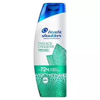 Шампунь Head &amp; Shoulders, Detox Глубокое очищение Снятие зуда, против перхоти, 300 мл