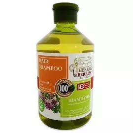 Шампунь Herbal&amp;Berries, для окрашенных волос, 500 мл, с экстрактом чабреца