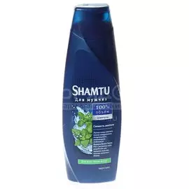 Шампунь Shamtu, Свежесть Ментола, для всех типов волос, для мужчин, 500 мл