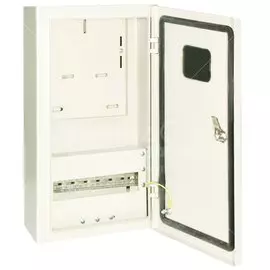 Щит учета навесной, ЩУ-1ф/1-0-12 (ЩУРН-1/12), металл, TDM Electric, 12 модулей, 39.5х31х16.5 см, IP66, SQ0905-0100