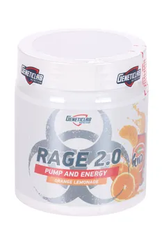 Комплекс GENETICLAB RAGE 2.0 предтренировочный со вкусом Фанты, 240 г
