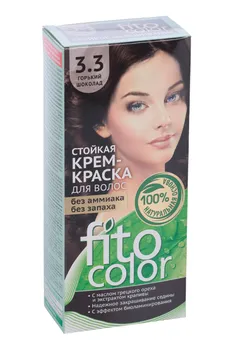 Крем-краска Fitocolor горький шоколад д/волос тон 3.3 115 мл