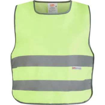 Жилет сигнальный DM reflective materials цвет лимонный 3-6 лет