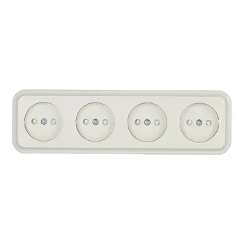 Розетка Svet накладная бежевая (EV0361-8342)