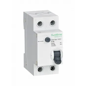 Автомат дифференциальный Systeme Electric City9 Set 40А 1P+N тип A 30 мА 4,5 кА (C9D55640)
