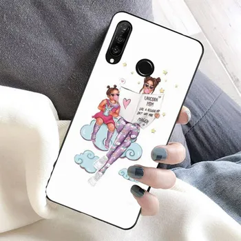 Чехлы для телефонов MaiYaCa «Супер папа, мама и девочка» для Huawei Honor 8x C 9 10 i lite play view 10 20 30 5A Nova 3 I Honor10Lite