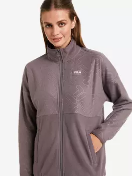 Джемпер флисовый женский FILA, Коричневый