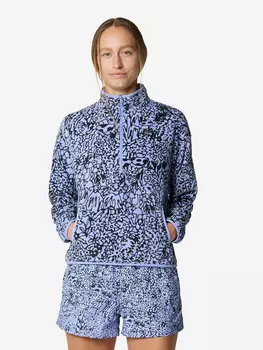 Джемпер флисовый женский Mountain Hardwear Microchill Half Zip, Фиолетовый