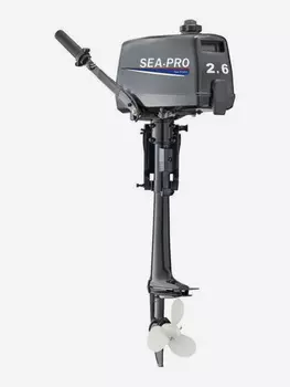 Двухтактный подвесной лодочный мотор SEA-PRO T 2.6S, Черный