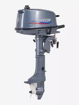 Двухтактный подвесной лодочный мотор TARPON T 5S, Черный