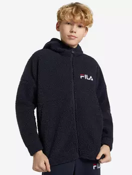 Джемпер флисовый для мальчиков FILA, Синий, размер 128
