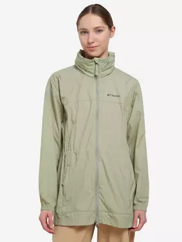 Дождевик женский Columbia Paradise Park Windbreaker, Зеленый
