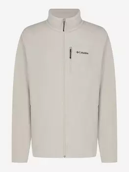 Джемпер флисовый мужской Columbia, Plus Size Fast Trek II Full Zip Fleece, Бежевый