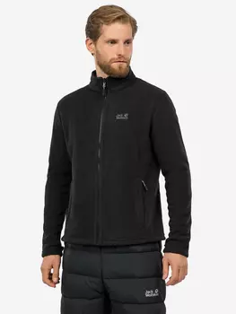 Джемпер флисовый мужской Jack Wolfskin Moonrise, Черный, размер 50-52