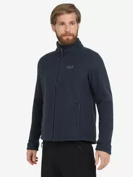 Джемпер флисовый мужской Jack Wolfskin Moonrise, Синий, размер 54-56