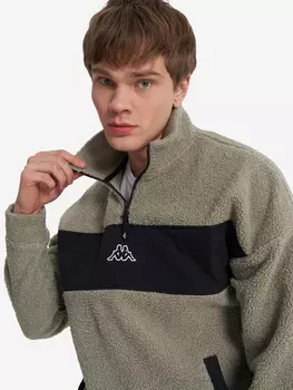 Джемпер флисовый мужской Kappa, Зеленый