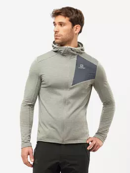 Джемпер флисовый мужской Salomon Outline, Серый