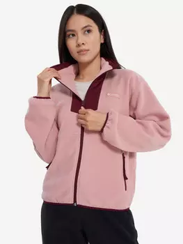 Джемпер флисовый женский Columbia Sequoia Grove Full Zip Fleece, Розовый