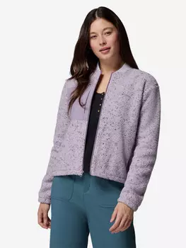 Джемпер флисовый женский Columbia Stellar Path Fleece Bomber Full Zip, Розовый