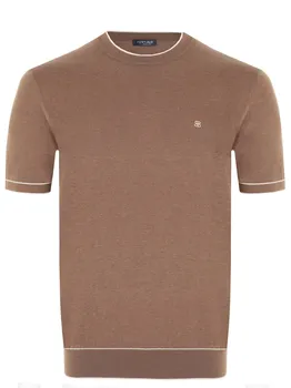 Футболка хлопковая BERTOLO LUXURY MENSWEAR