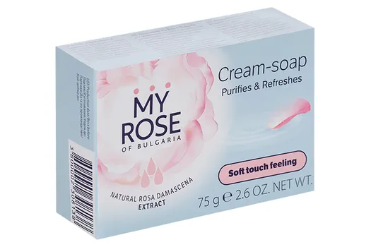 Крем-мыло My Rose of Bulgaria, 75 г