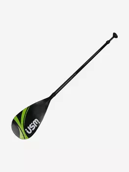 Весло для SUP USM COMPANY карбон-нейлон, зеленое, Зеленый