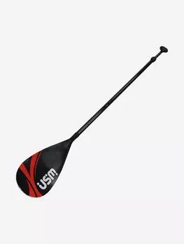 Весло для SUP USM COMPANY карбон-нейлон, красное, Красный