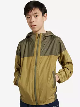 Ветровка для мальчиков Columbia Flash Challenger Windbreaker, Зеленый